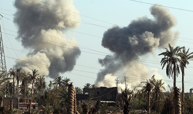 Koalisyon Güçlerinden, Irak'ta IŞİD hedeflerine 14 hava saldırısı