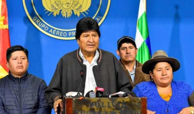 Morales'i istifaya çağıran generale büyük şok