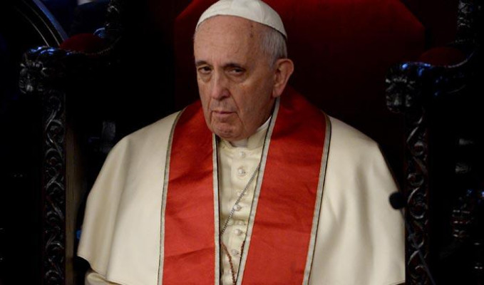 Papa'yı şoke eden yakalama kararı haberi