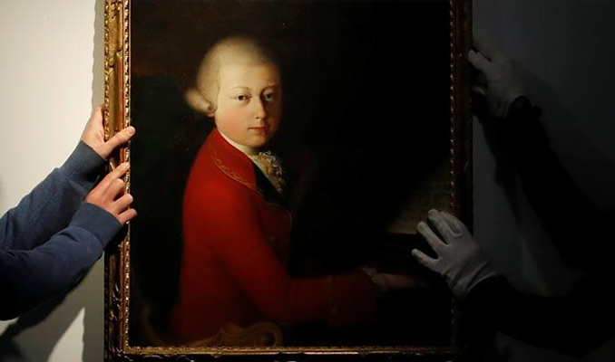 Mozart'ın çocukluk portesi 4 milyon euroya satıldı