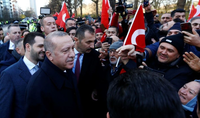 Cumhurbaşkanı Erdoğan Londra'da Dörtlü Zirve mesajı verdi