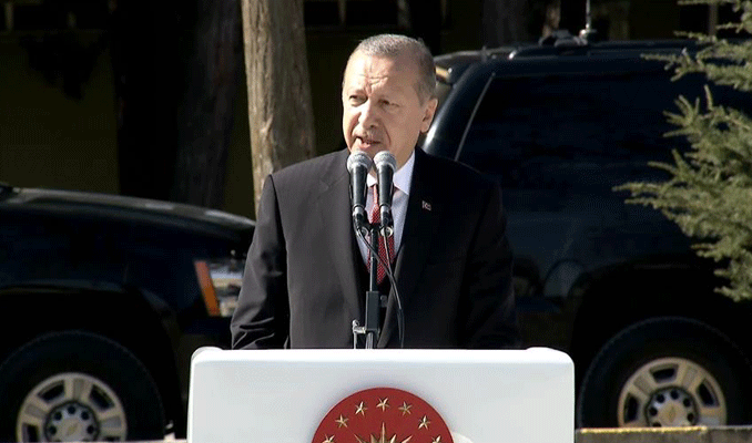 Erdoğan: Milletimizin sırtına yapışanlara asla izin vermeyeceğiz