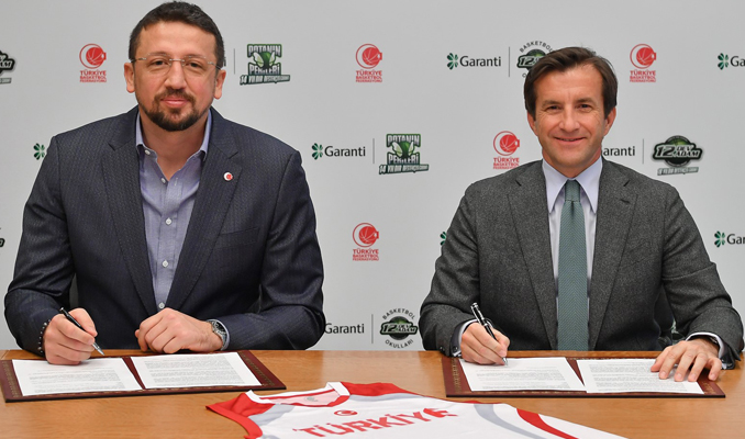 Garanti, Türkiye Basketbol Federasyonu ile sponsorluğunu yeniledi 