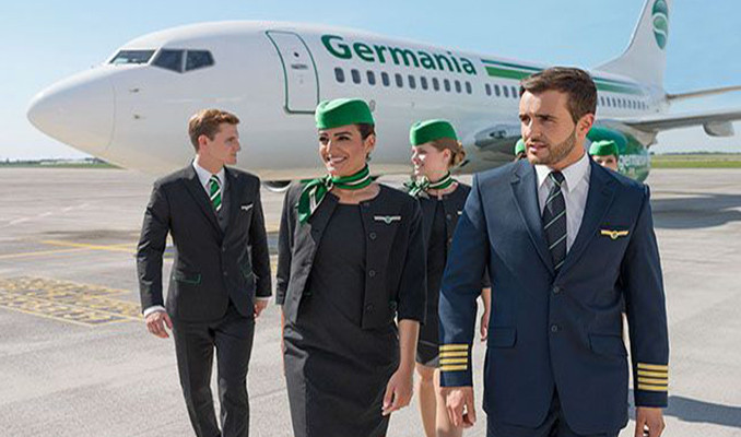Alman hava yolu şirketi Germania iflas etti