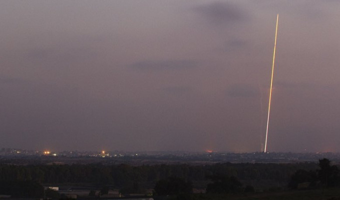 Gazze'den Tel Aviv'e roket atıldı