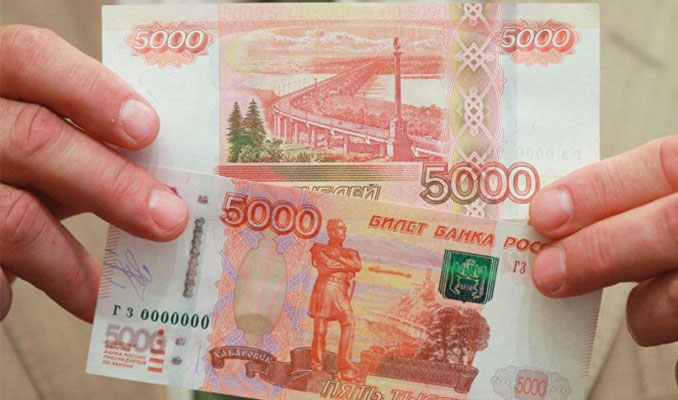 Rusya'da sahte banknot paniği