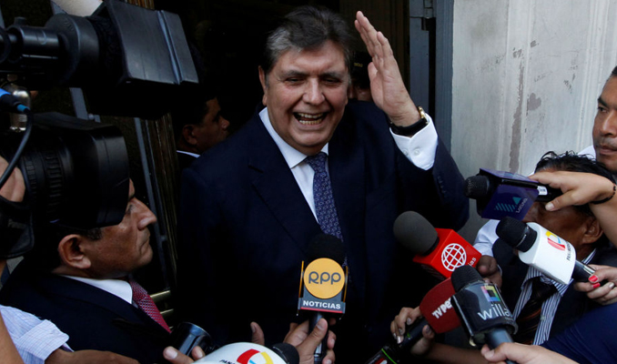 Kendini vuran Peru'nun eski Devlet Başkanı hayatını kaybetti