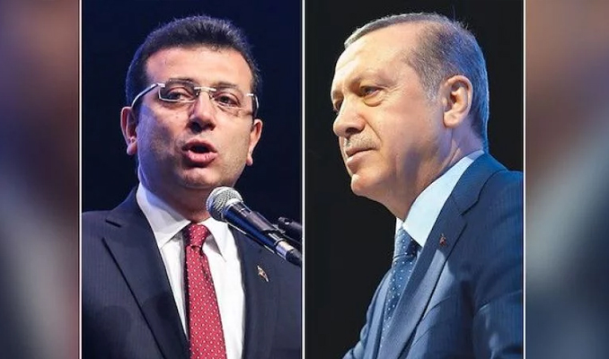 İBB Başkanı İmamoğlu, Erdoğan'ı karşıladı