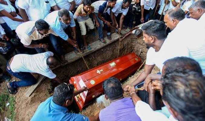 Sri Lanka'da katliamda ölü sayısı 359'dan 253'e indirildi
