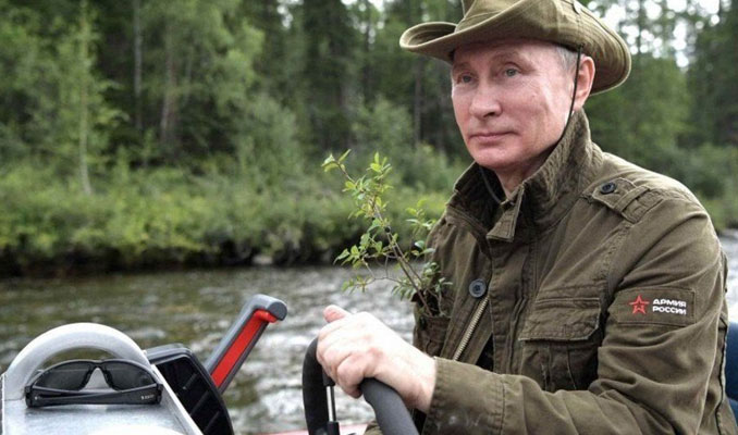Putin'in Tuva tatilinde giydiği türden montlar satışta