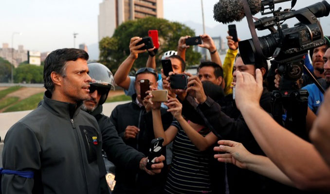 Venezuelalı muhalif lider bir günde iki ayrı büyükelçiliğe sığındı