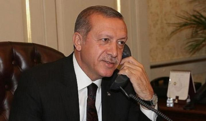 Erdoğan'dan telefon diplomasisi