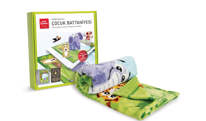 Dünyanın ilk akıllı oyuncak battaniyesi Mini Heroes