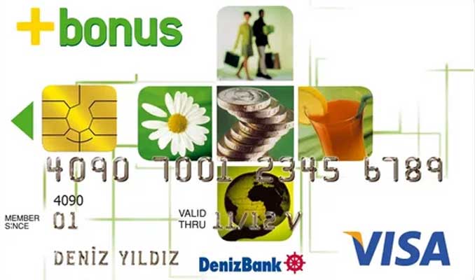 Austria Card Türkiye'den DenizBank Bonus Kart üretimi