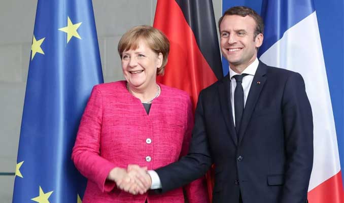 Macron: Eğer Merkel AB liderliği için adaylığını koyarsa, desteklerim