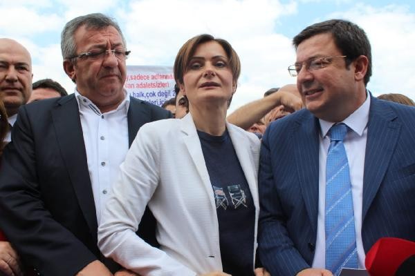  CHP İstanbul İl Başkanı Canan Kaftancıoğlu hakim karşısında