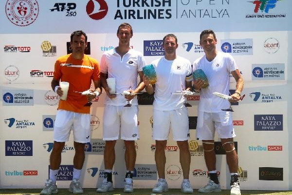 Antalya Open'da şampiyon Erlich-Sitak çifti