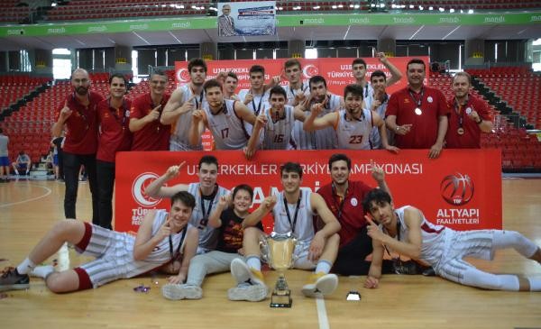 Basketbolda U18 Erkekler Türkiye Şampiyonu Galatasaray oldu