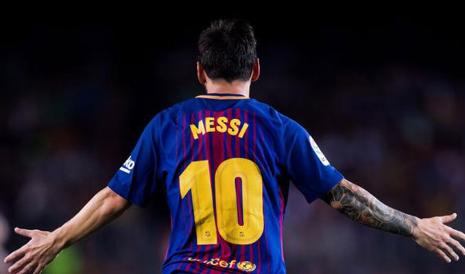 Şampiyonlar Ligi'nde sezonun golü Messi'den