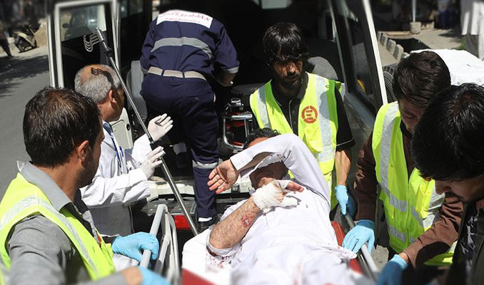 Kabil'de terör saldırısı: 50 yaralı