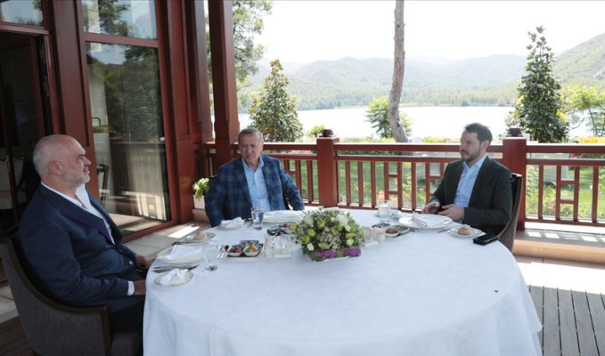 Erdoğan, Arnavutluk Başbakanı Rama'yı kabul etti