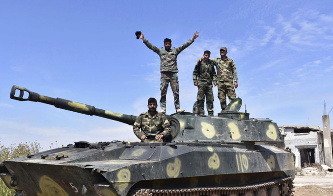 Suriye ordusu Han Şeyhun’a dayandı