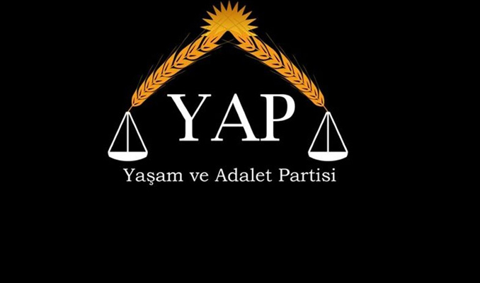 Yaşam ve Adalet Partisi için Türk Patent Kurumu'na başvuru yapıldı