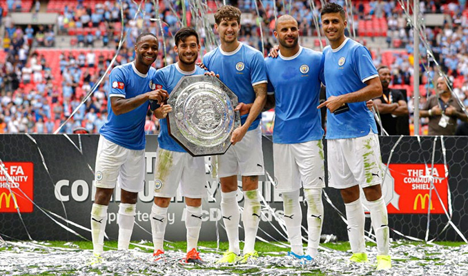 Community Shield kupası Manchester City'nin oldu