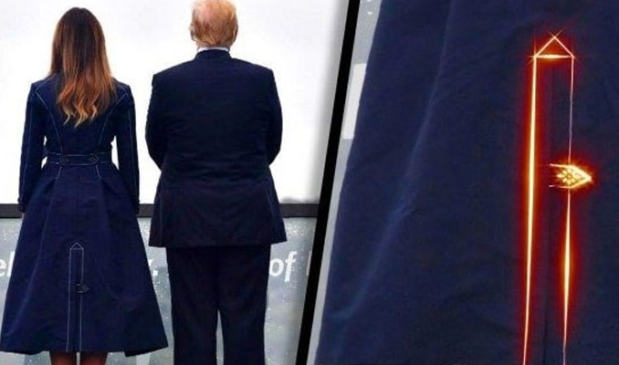 Melania Trump'ın ceketi için Beyaz Saray'dan açıklama 