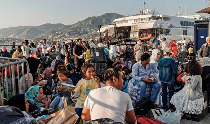 Yunan adalarındaki sığınmacı sayısında rekor