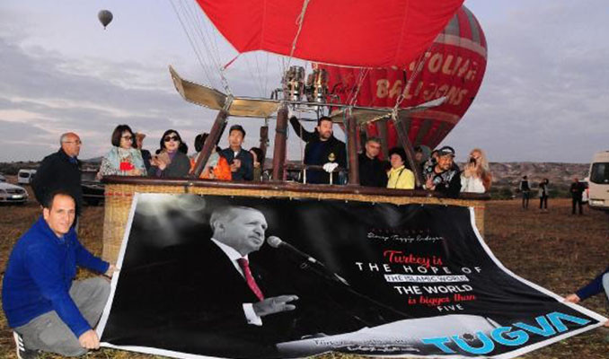 Erdoğan'ın BM'deki sözleri, Kapadokya semalarında 