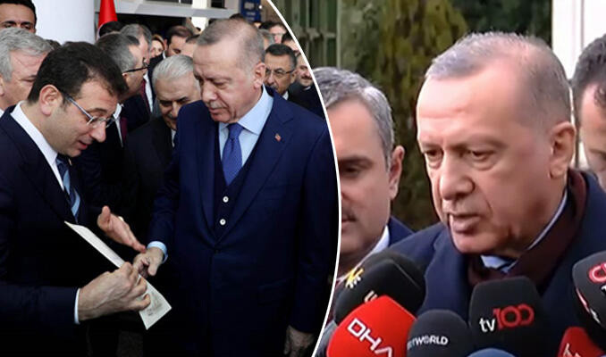 Erdoğan: Mektubun içeriğini ben açıklayamam