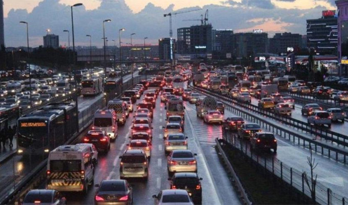 İstanbul'da 'tatil' trafiği