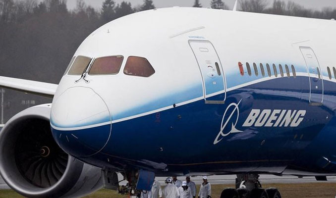 Boeing'in sabıkalı uçağında bir sorun daha 