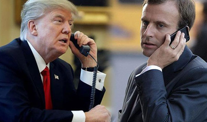 Trump ve Macron internet vergisinde anlaşma yolunda