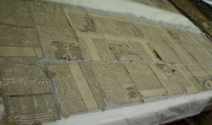 Dolmabahçe Sarayı'nda 100 yıllık kupürler bulundu 