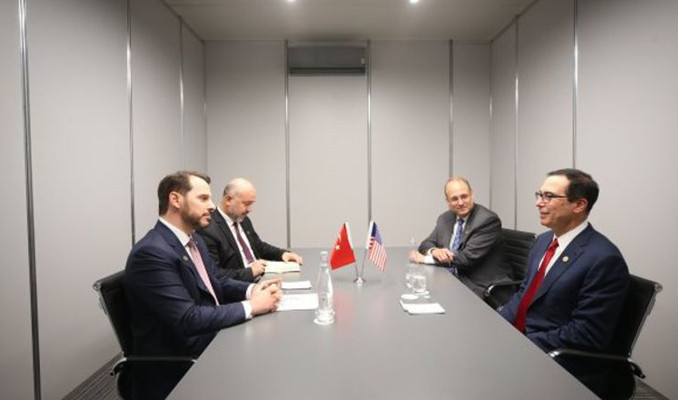 Davos'ta Türkiye-ABD görüşmesi