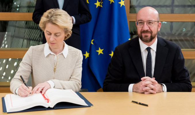 AB de Brexit anlaşmasını imzaladı