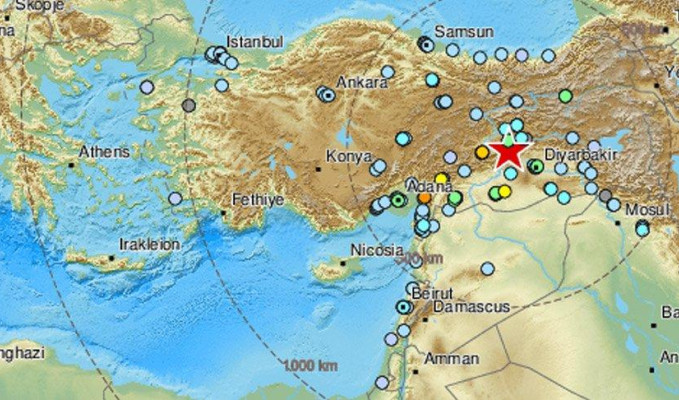 Elazığ’daki deprem birçok ülkede de hissedildi