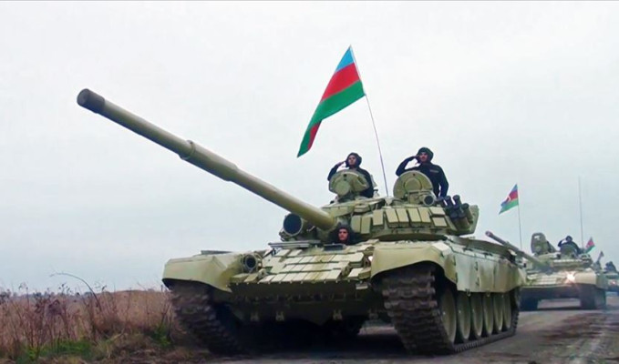 Azerbaycan Ordusu Kelbecer'de
