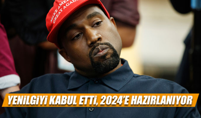 Seçimi kaybeden Kanye West, 2024'e hazırlanıyor