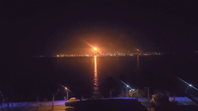 Tüpraş'ta yangın paniği