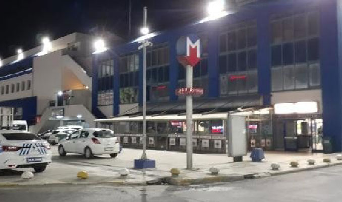 Otogar Metro İstasyonu'nda polise silahlı saldırı