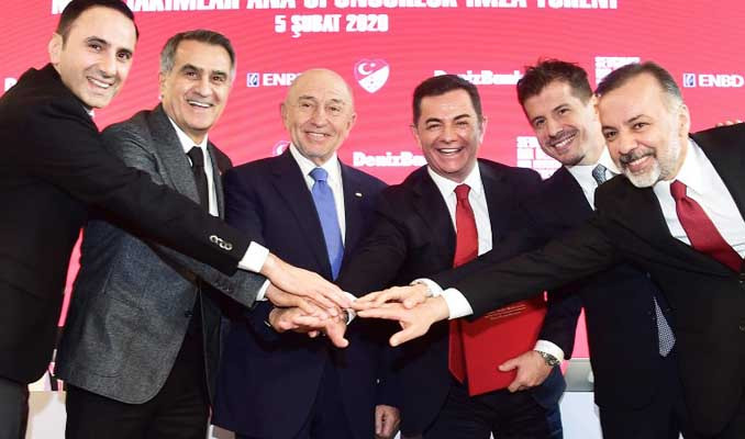 DenizBank Türk Milli Futbol Takımı'nın ana sponsoru oldu