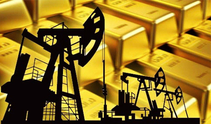 Küresel satış dalgasıyla altın ve petrol geriledi