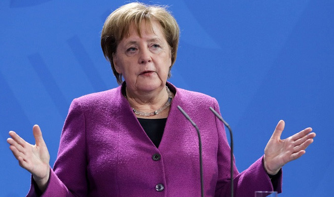 Merkel: Korona virüs 2008 banka ve finans krizinden daha kötü