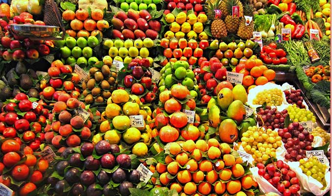Enflasyonu yavaşlatan: Taze meyve ve sebze
