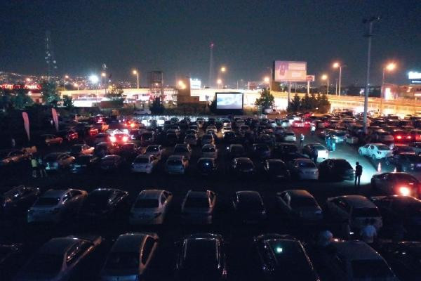 'Arabada sinema' etkinliği