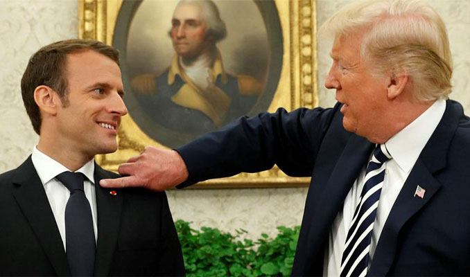 Trump ve Macron'un G7 zirvesi için yüz yüze ısrarı