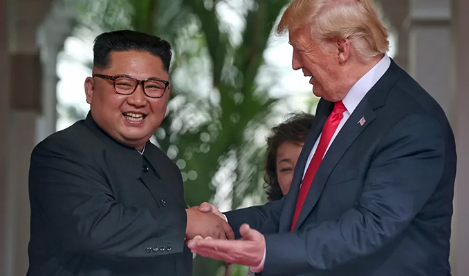Trump: Kim'in iyi olduğunu görmekten memnunum